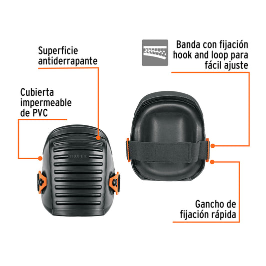 Rodilleras impermeables para trabajos húmedos