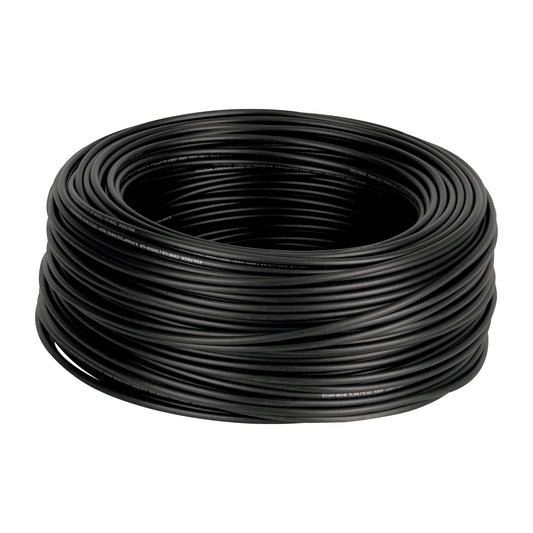 Caja con 100 m de cable THHW-LS 12 AWG negro, Volteck