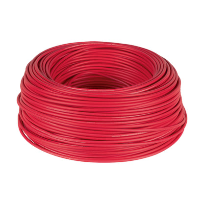Caja con 100 m de cable THHW-LS 12 AWG rojo, Volteck