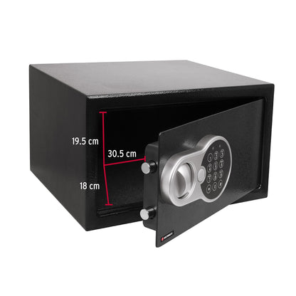 Caja de seguridad electrónica, chica, HERMEX