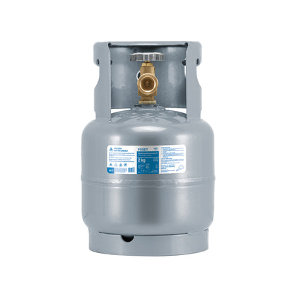 Cilindro portátil para gas LP, 2 kg, FOSET