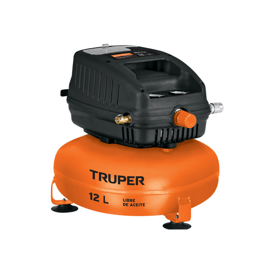 Compresor libre de aceite, 12 L, 1 HP, 127 V