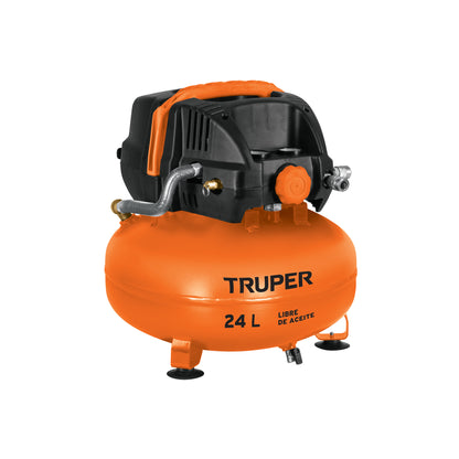 Compresor libre de aceite, 24 L, 2-2/3 HP, 127 V