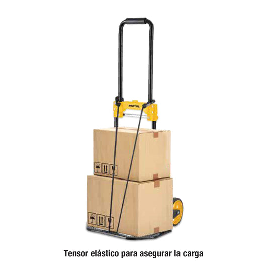 Diablo de carga plegable de acero, 60 kg, PRETUL