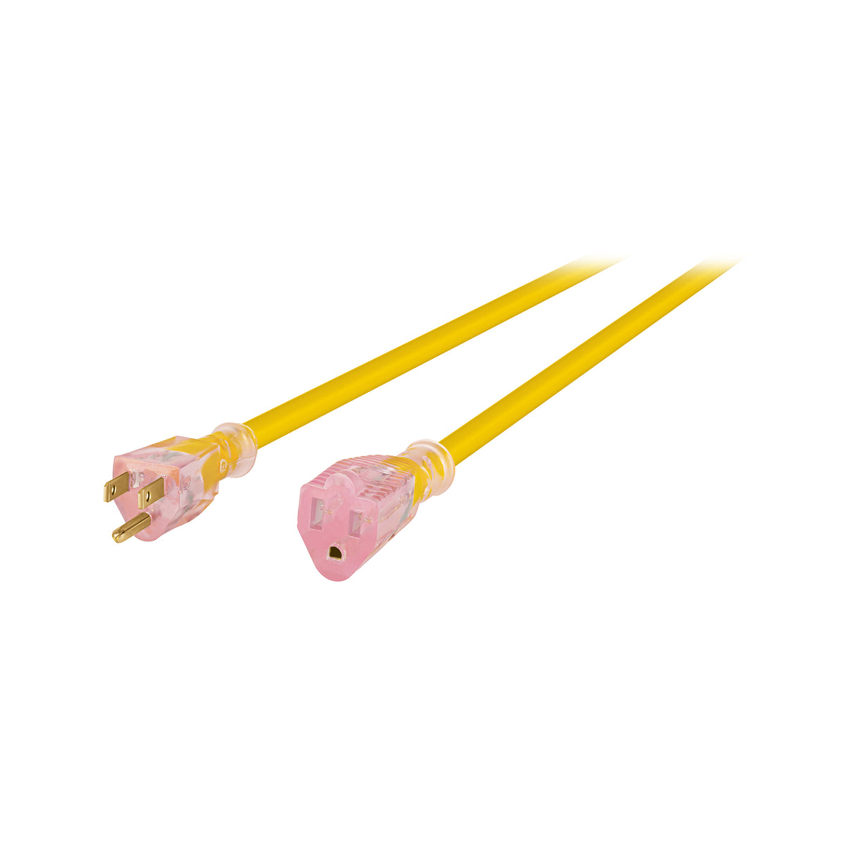 Extensión reforzada aterrizada 15 m, 3 x 14 AWG, Volteck