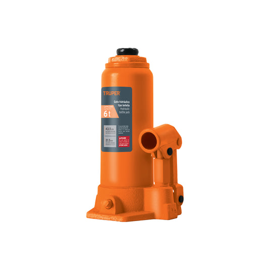 Gato hidráulico de botella, 6 Ton