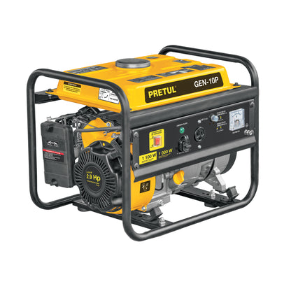 Generador portátil 1 kW, motor a gasolina, PRETUL