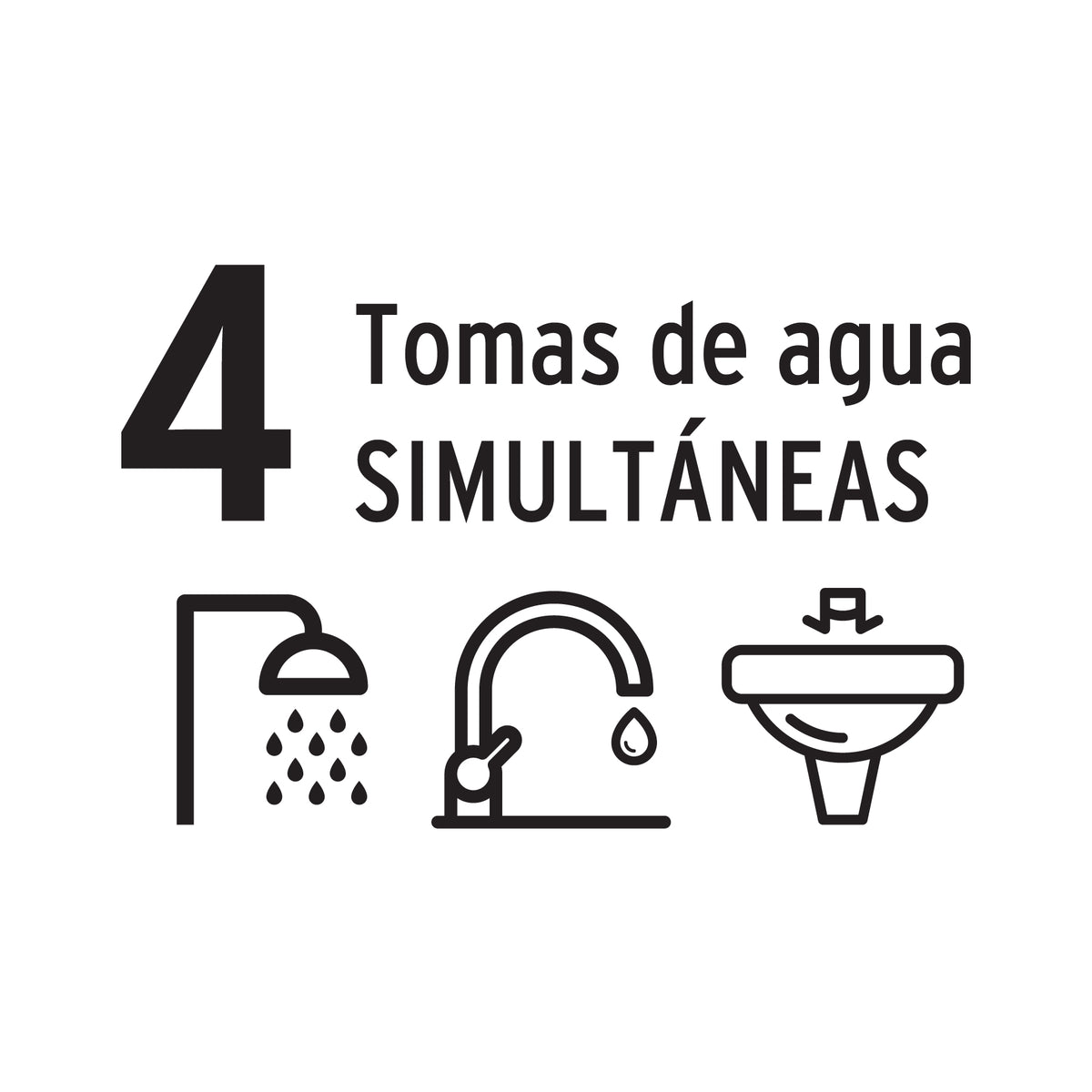 Equipo hidroneumático 24 L, bomba periférica 1/2 HP, PRETUL