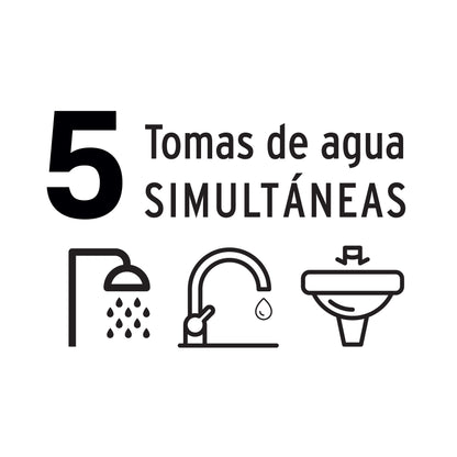 Equipo hidroneumático 50 L, bomba periférica 1/2 HP, PRETUL