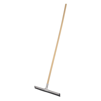 Jalador base acero galvanizado de 40 cm, con bastón de madera, KLINTEK