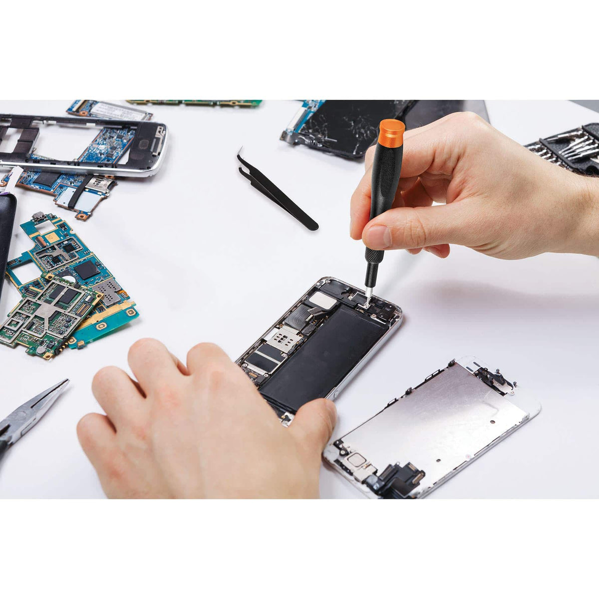 Juego de 32 piezas para reparación de electrónica
