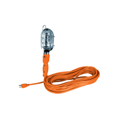 Lámpara de taller con canastilla metálica, 14.5 m, Volteck
