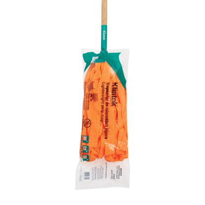 Trapeador de microfibra tipo toalla, bastón de 120 cm, KLINTEK