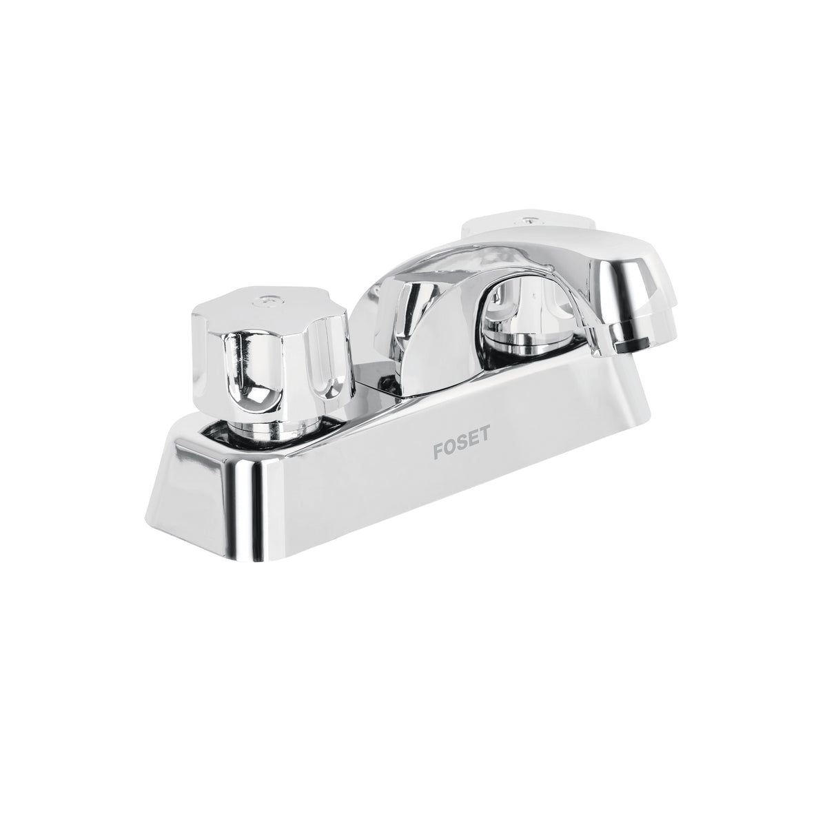 Mezcladora 4” lavabo, ABS, cuello corto, BASIC