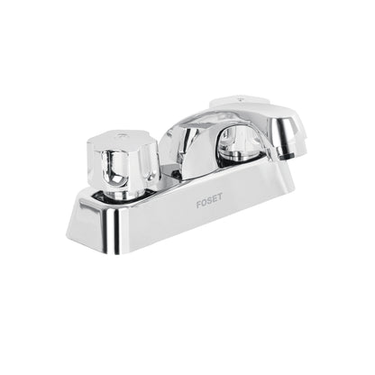 Mezcladora 4” lavabo, ABS, cuello corto, BASIC