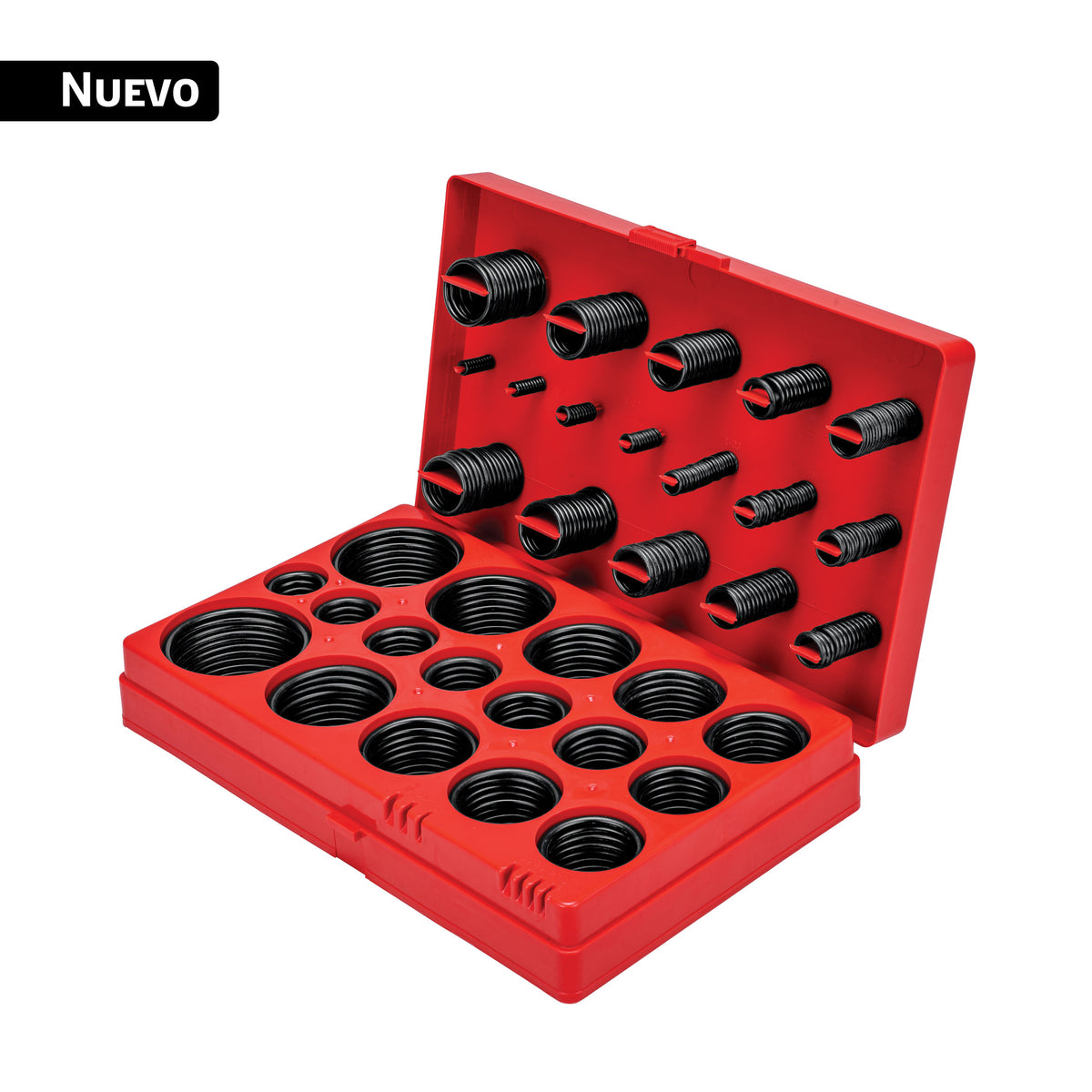Juego O-Rings NBR 70 milimétricas, 419 piezas, FIERO