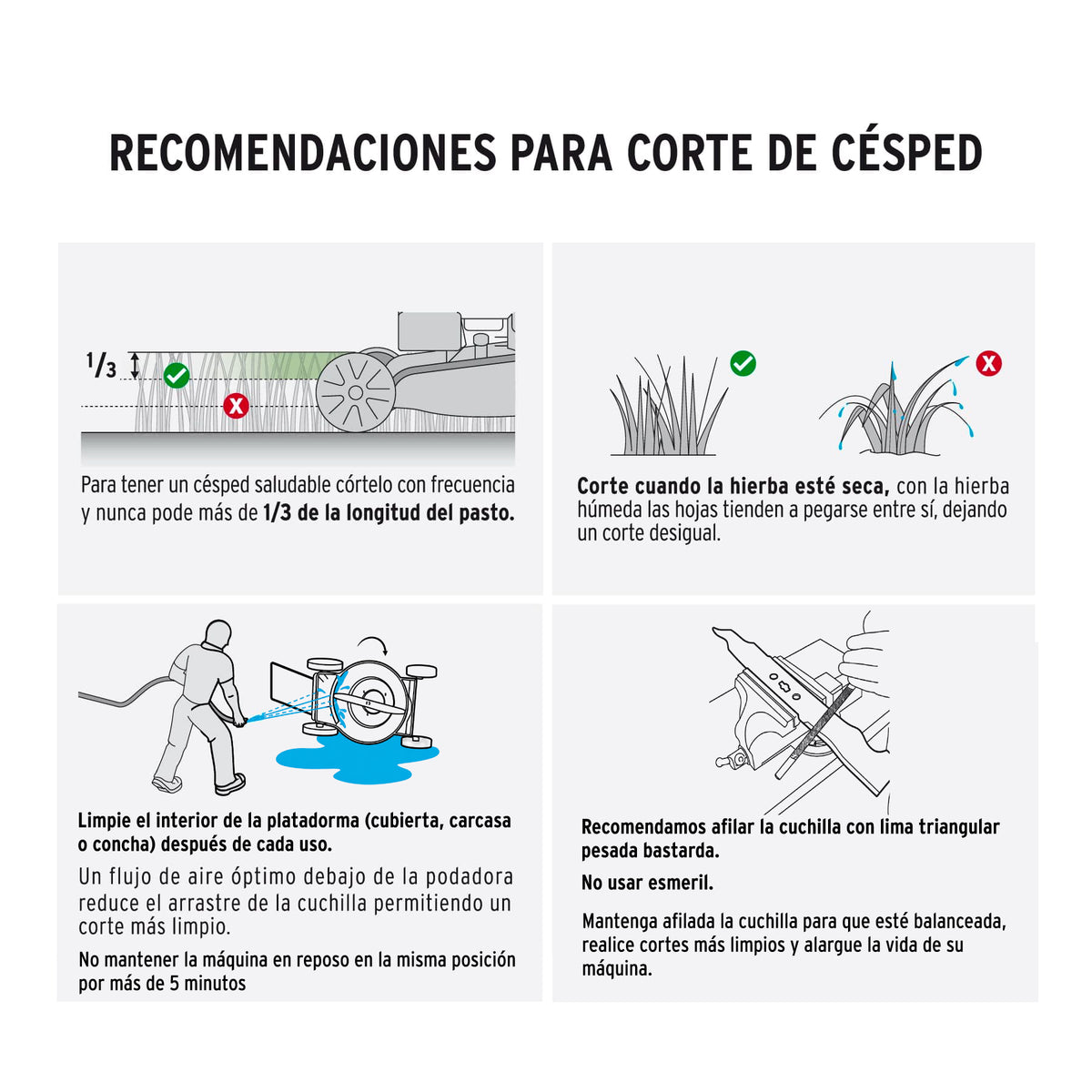 Podadora con motor a gasolina de 3 HP, 16” de corte, PRETUL