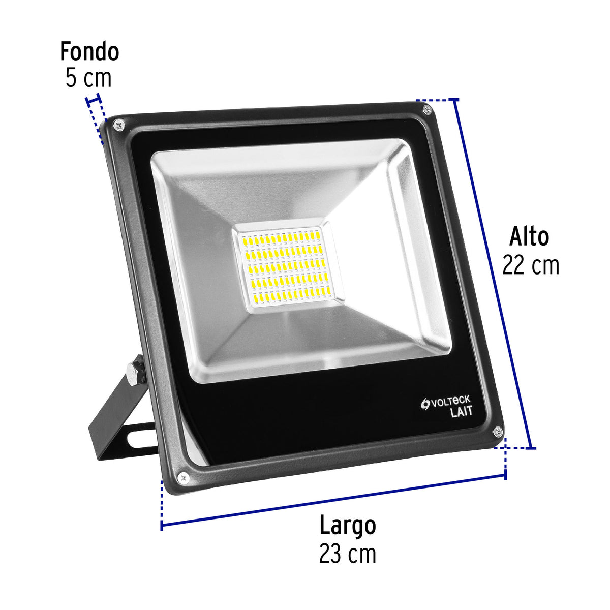Reflector LED para exteriores 30 W, 6500 K, Volteck