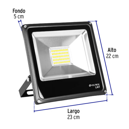Reflector LED para exteriores 30 W, 6500 K, Volteck