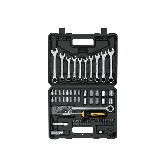 Juego de 70 herramientas 1/4” y 3/8” para mecánico, PRETUL