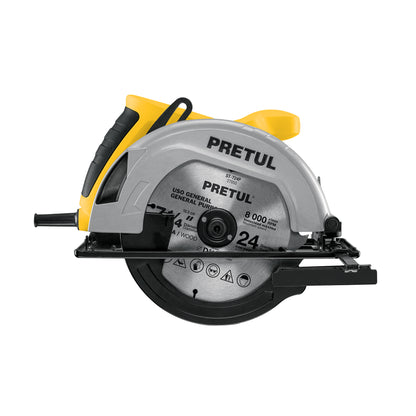 Sierra circular 7-1/4”, 1200 W, PRETUL