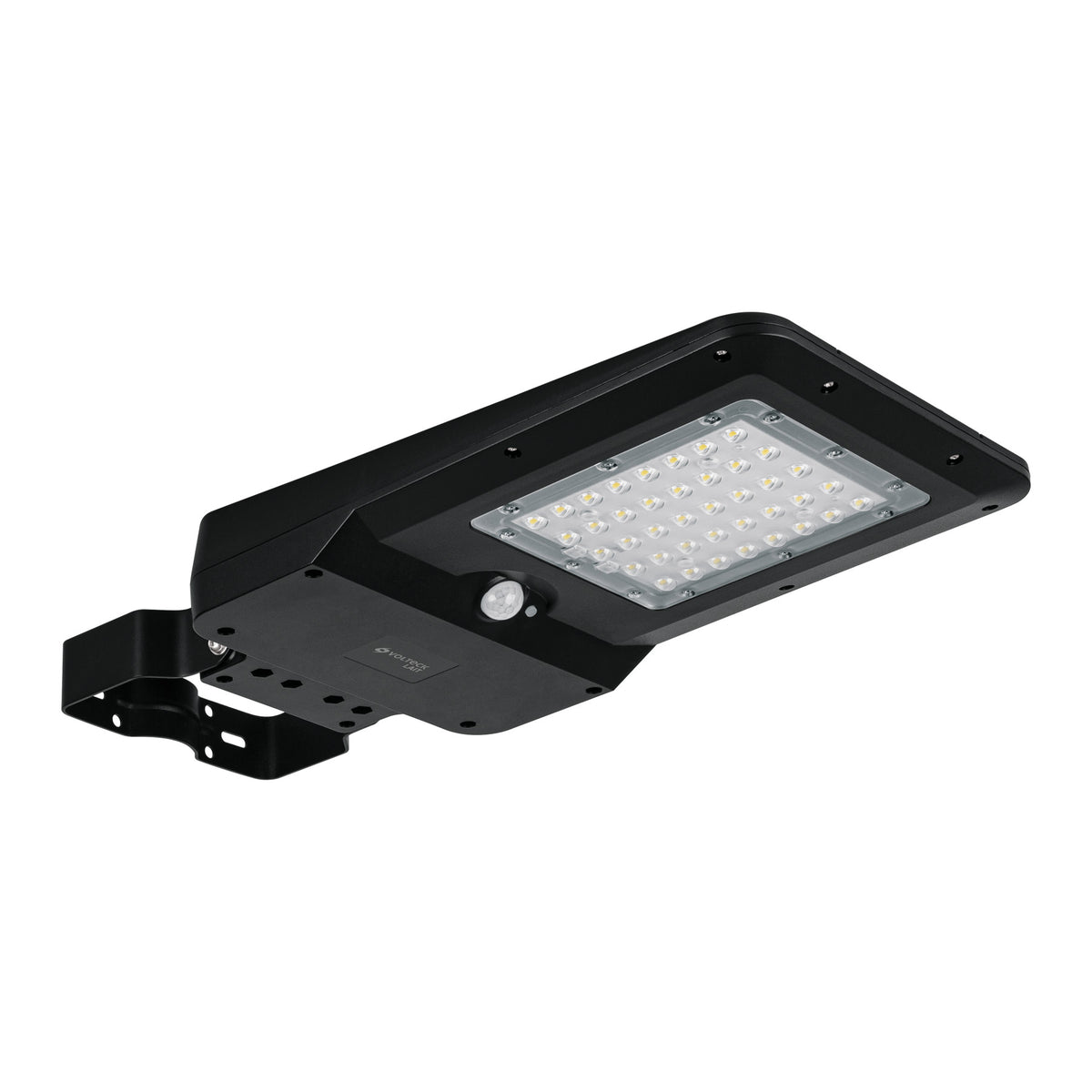 Luminario suburbano solar LED 15 W, 6500 K, con sensor de luz