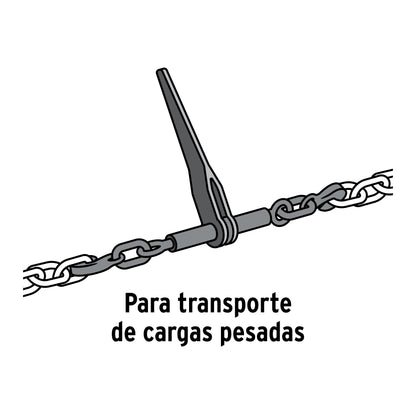 Tensor de cadena con matraca, 1/4” - 5/16”, FIERO