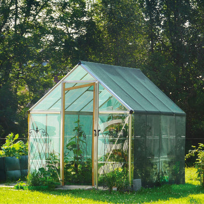 Toldo sombra 80%, monofilamento negro, 3.6 x 5 m, FIERO