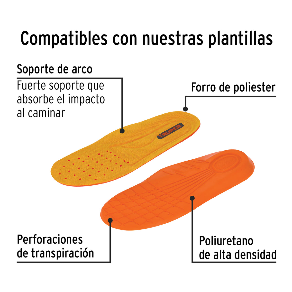 Bota de seguridad negra, #27, casquillo de composite, PRETUL